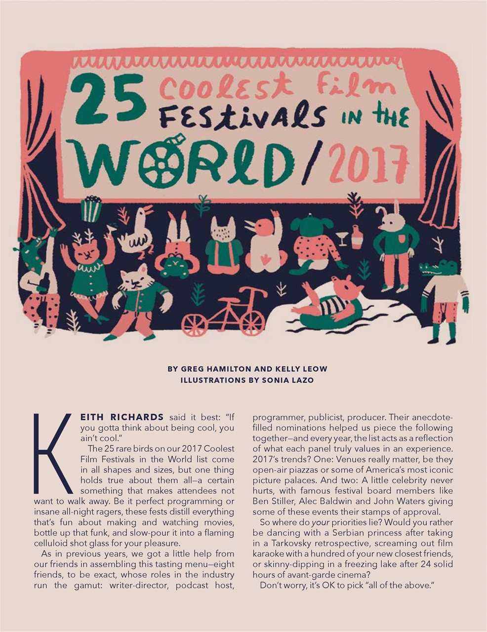 MovieMaker Magazine Preview Pages