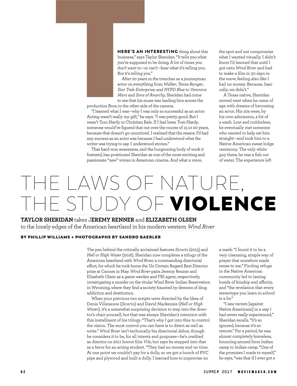 MovieMaker Magazine Preview Pages