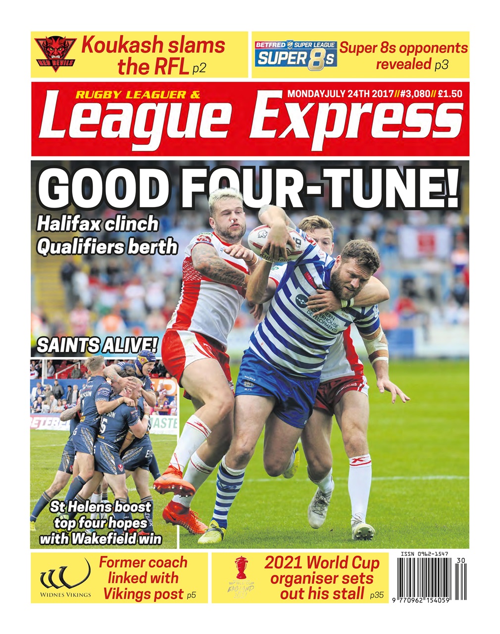 League Express Preview Pages