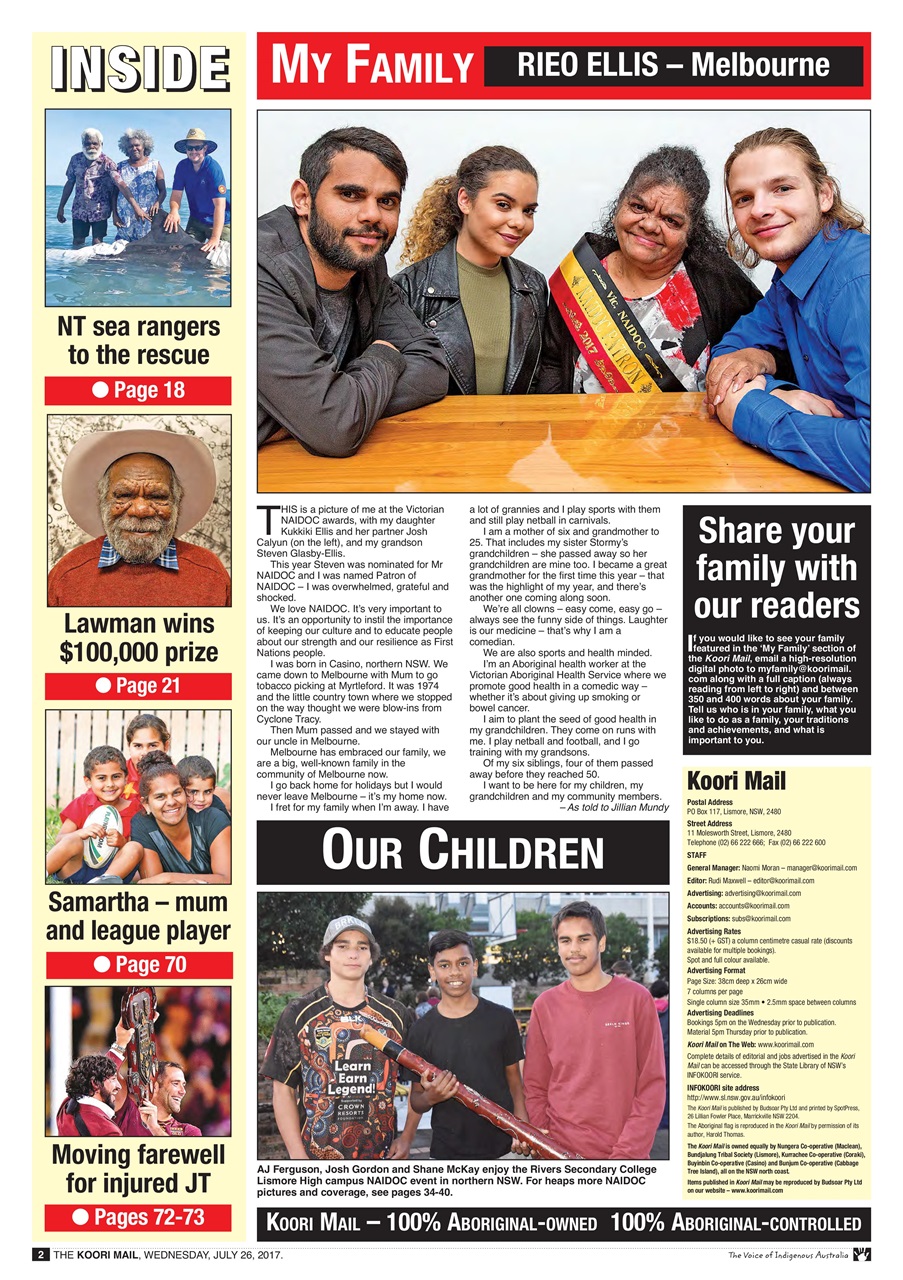 Koori Mail Preview Pages