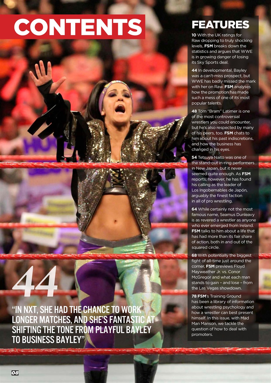 Wrestletalk Magazine Preview Pages