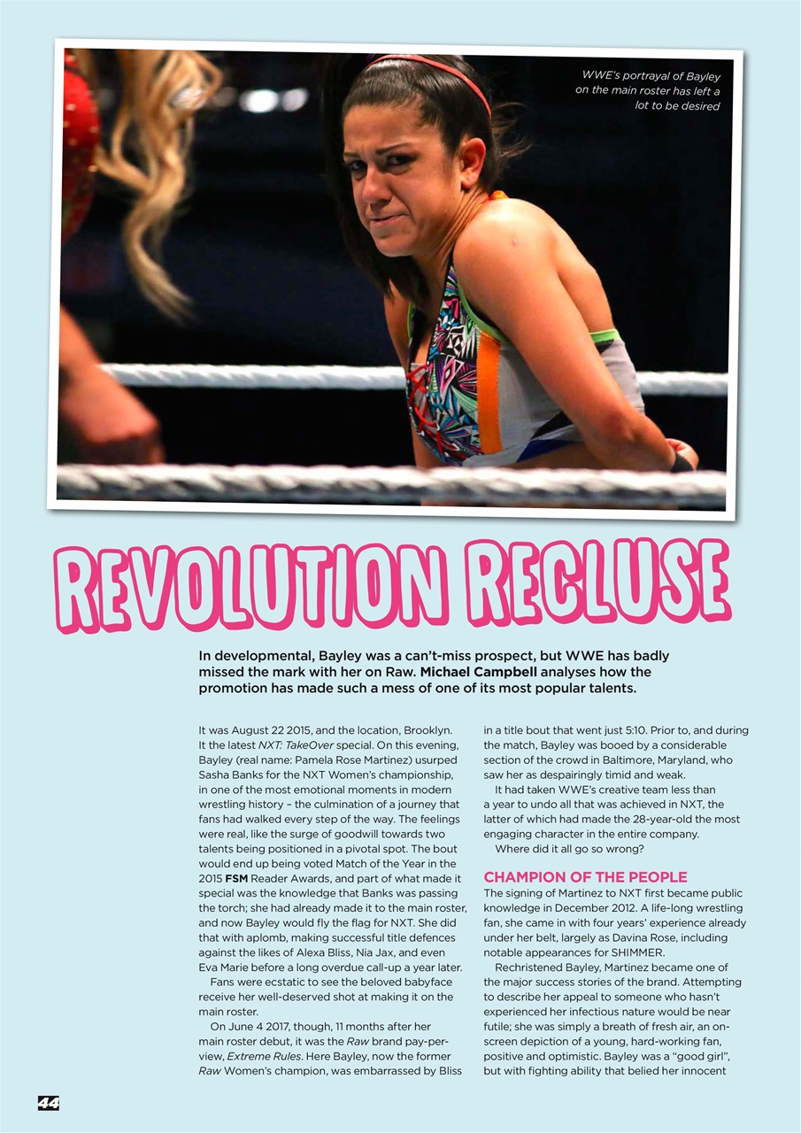Wrestletalk Magazine Preview Pages