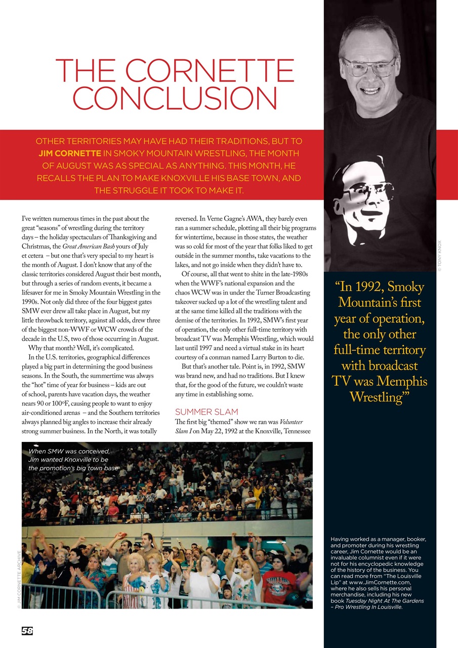 Wrestletalk Magazine Preview Pages