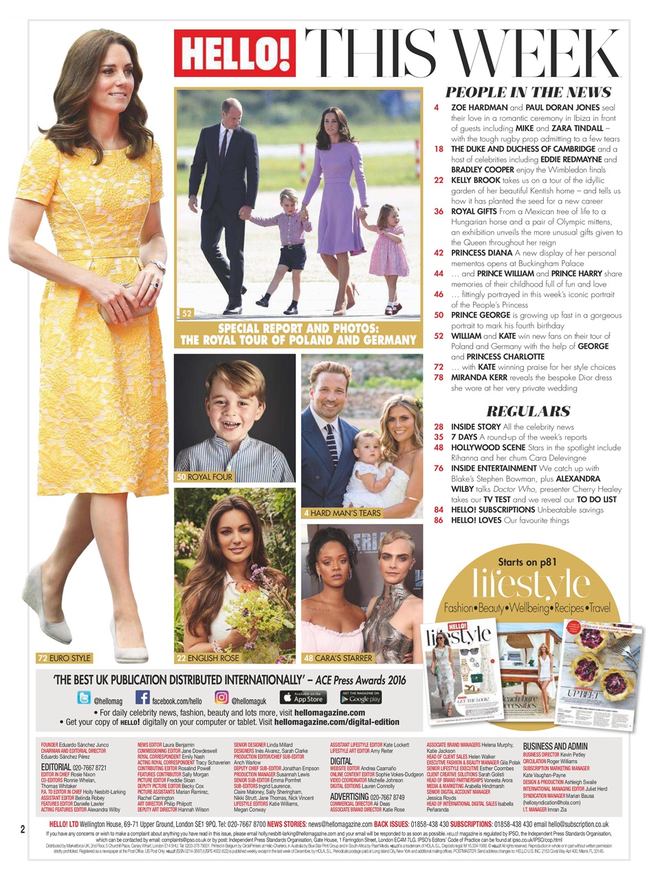 Hello! Magazine Preview Pages