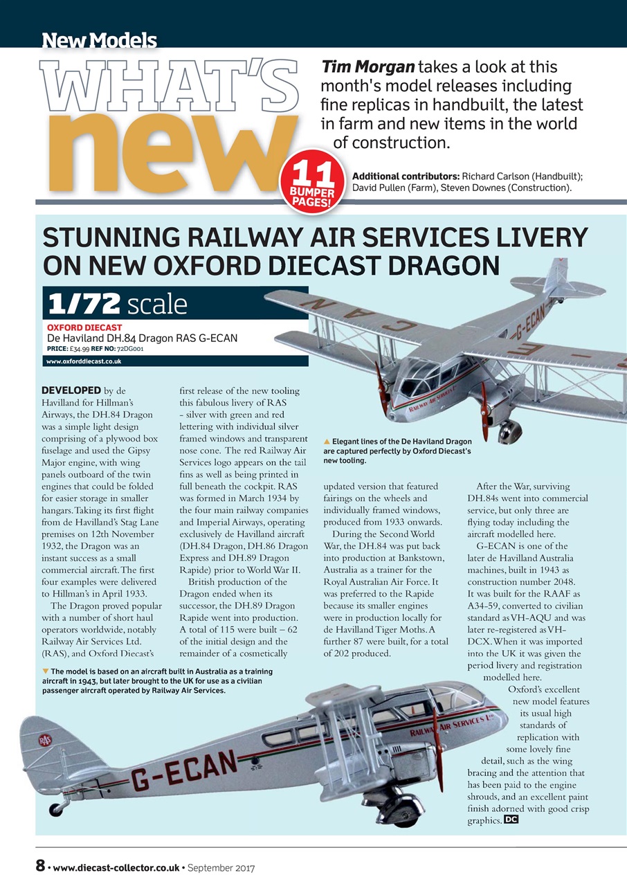 Diecast Collector Preview Pages