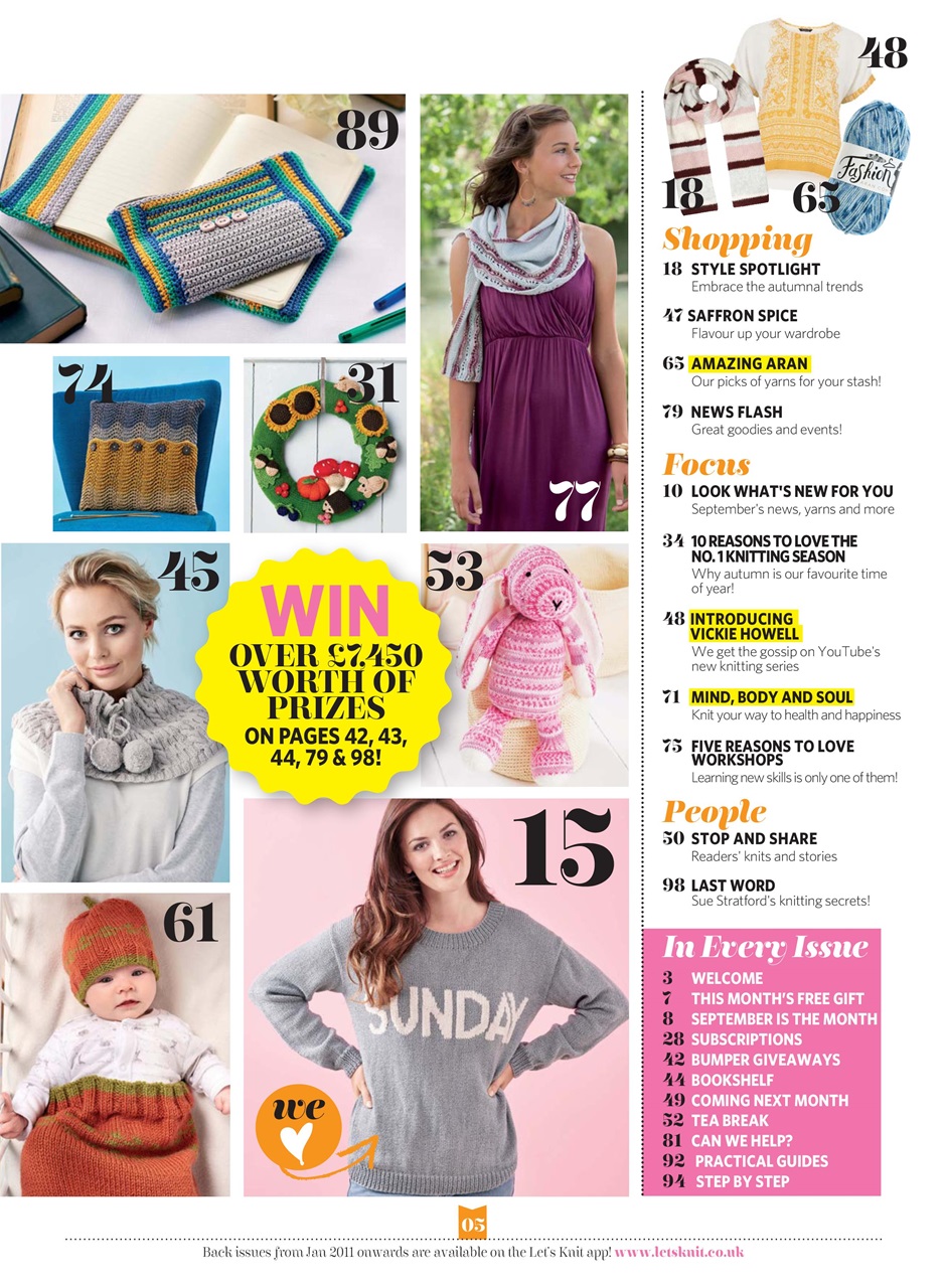 Let's Knit Preview Pages