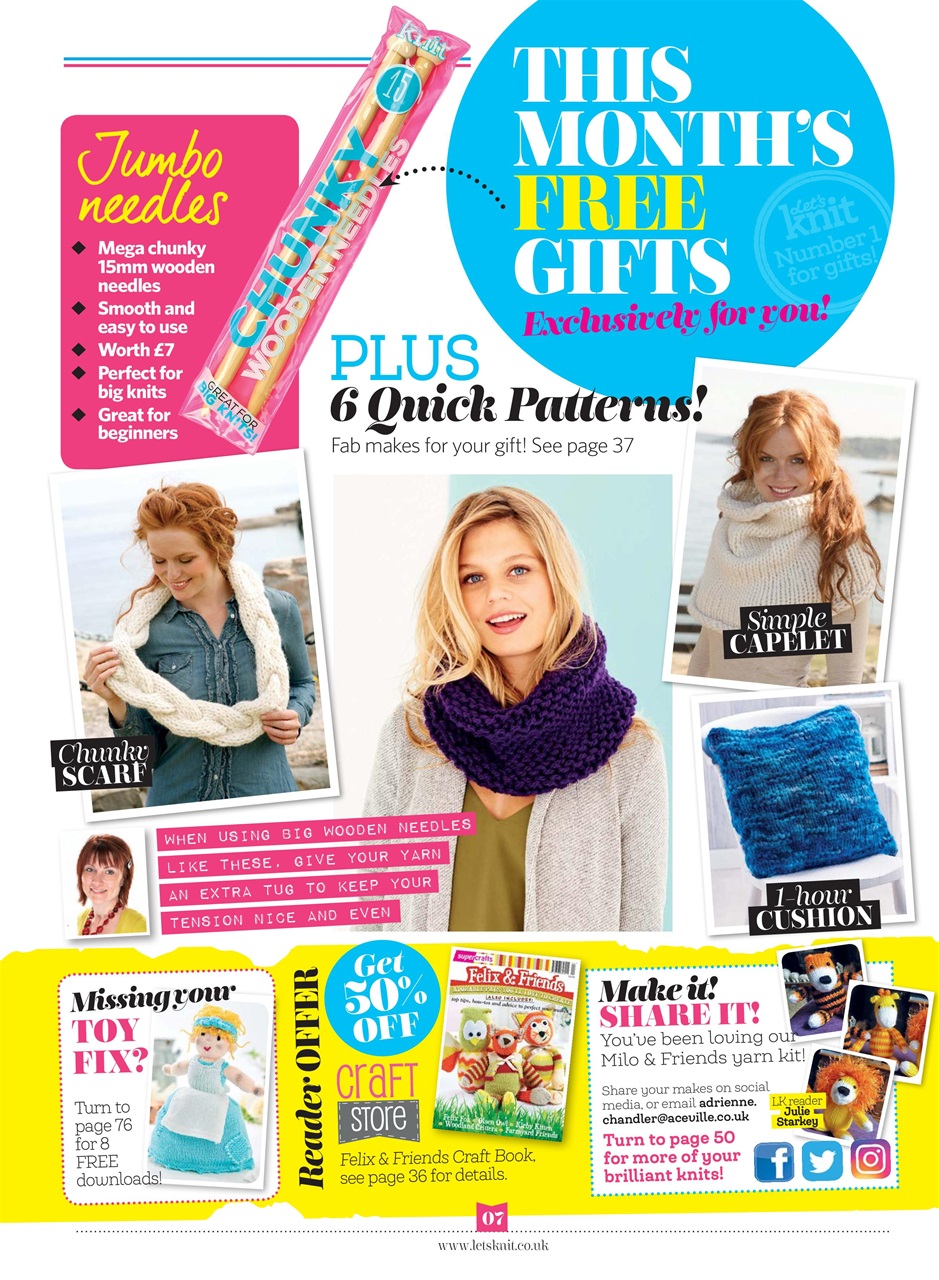 Let's Knit Preview Pages