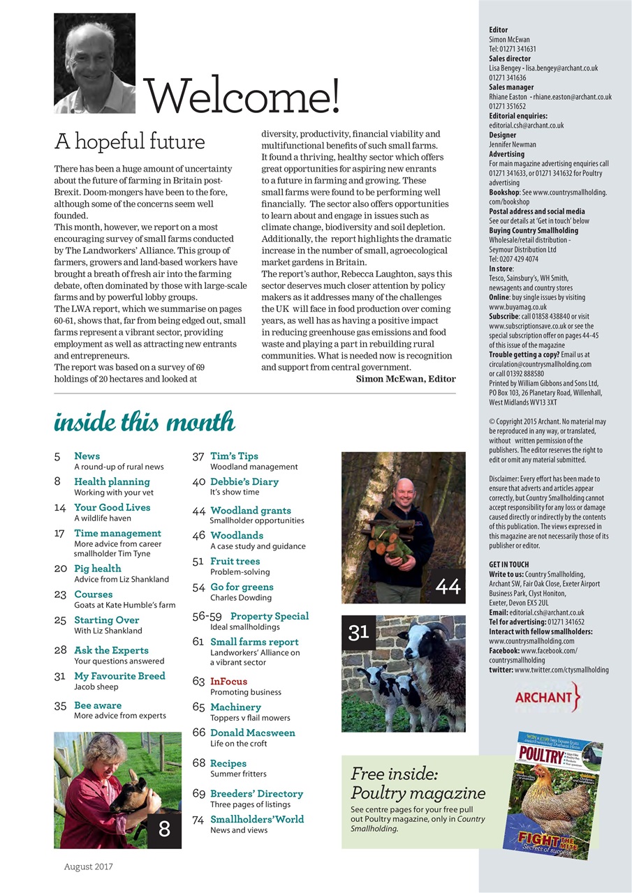 The Country Smallholder Preview Pages
