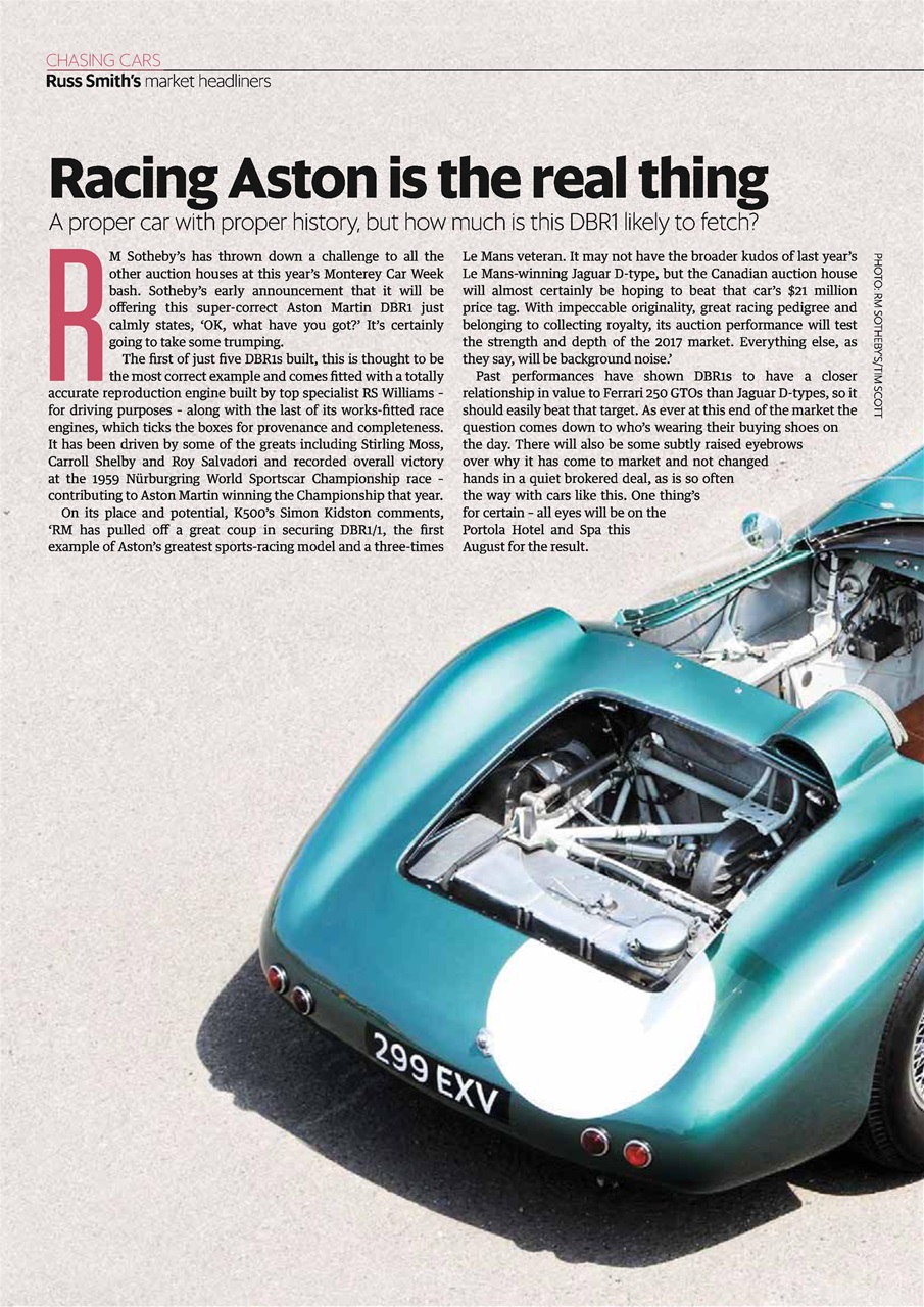 Classic Cars Preview Pages