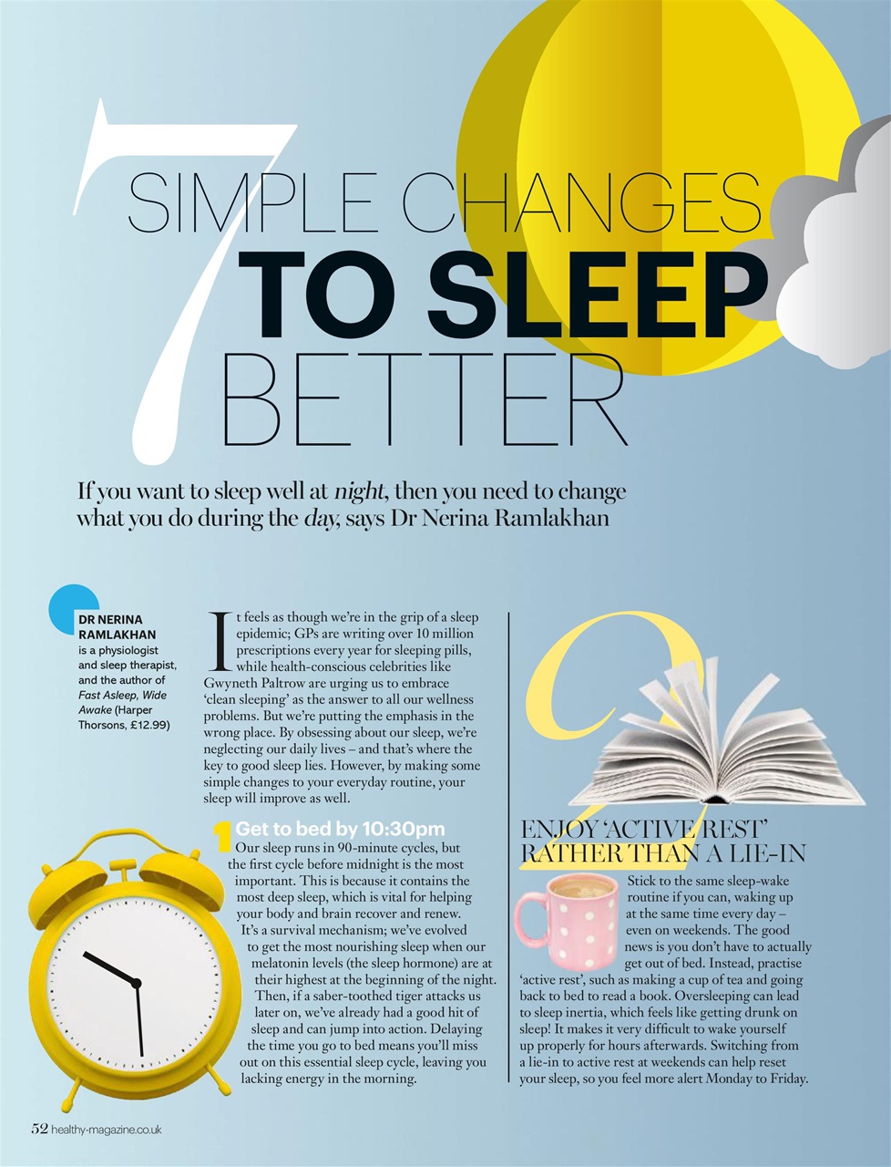 Healthy Magazine Preview Pages