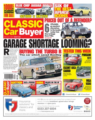 Classic Car Buyer issue 26 July 2017