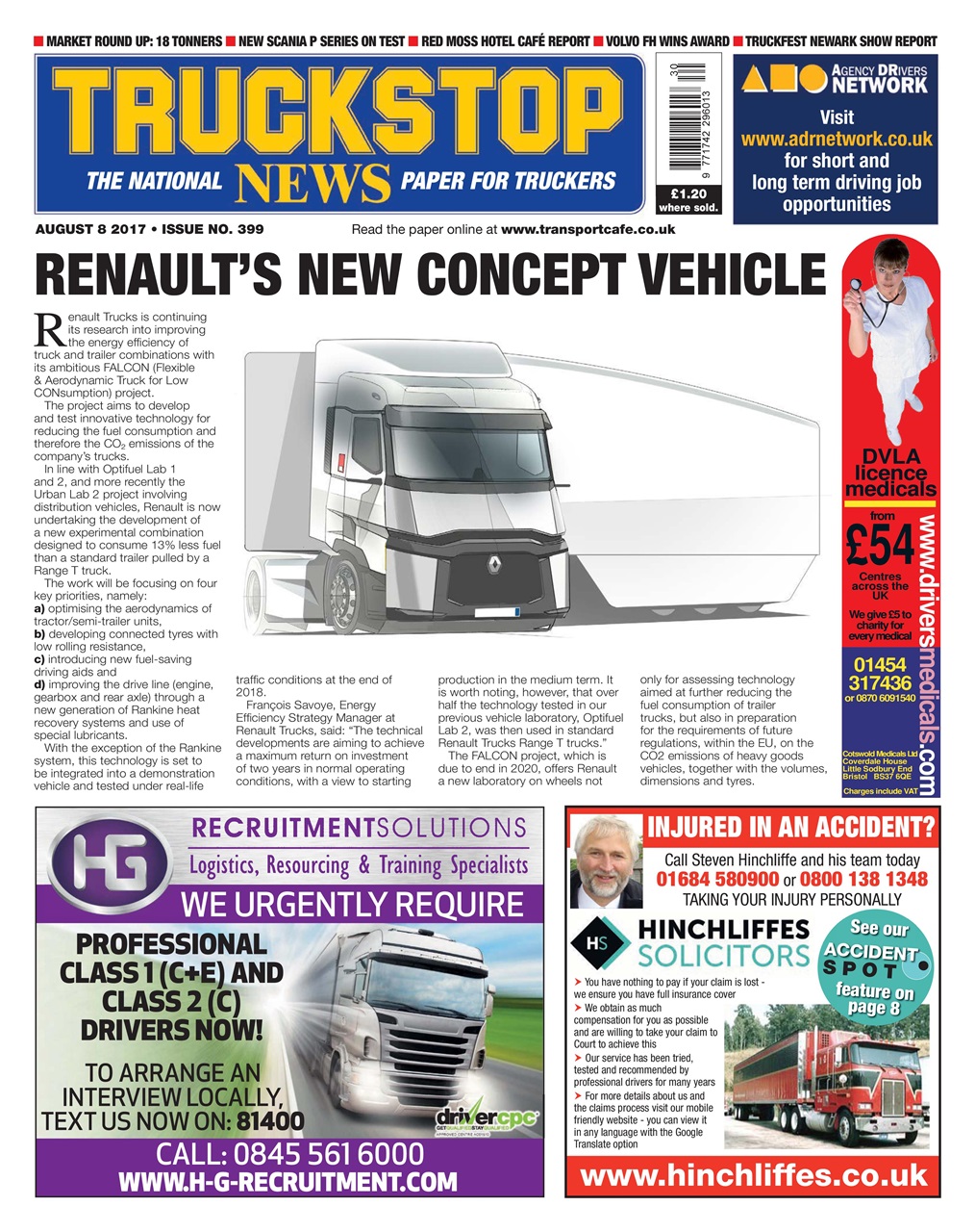 Truckstop News Preview Pages