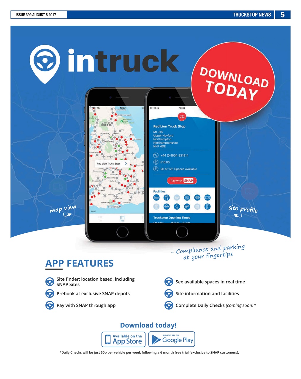 Truckstop News Preview Pages