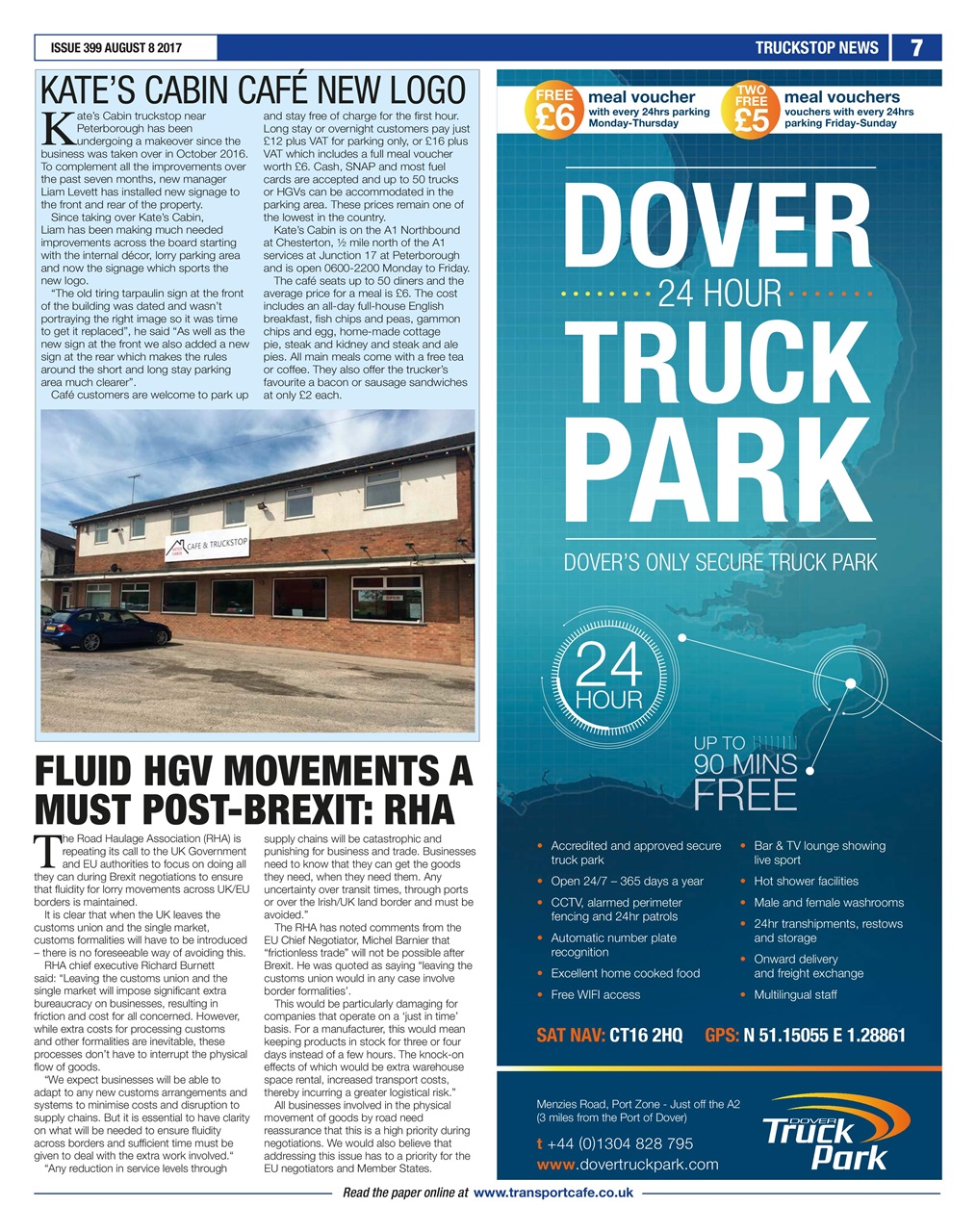 Truckstop News Preview Pages