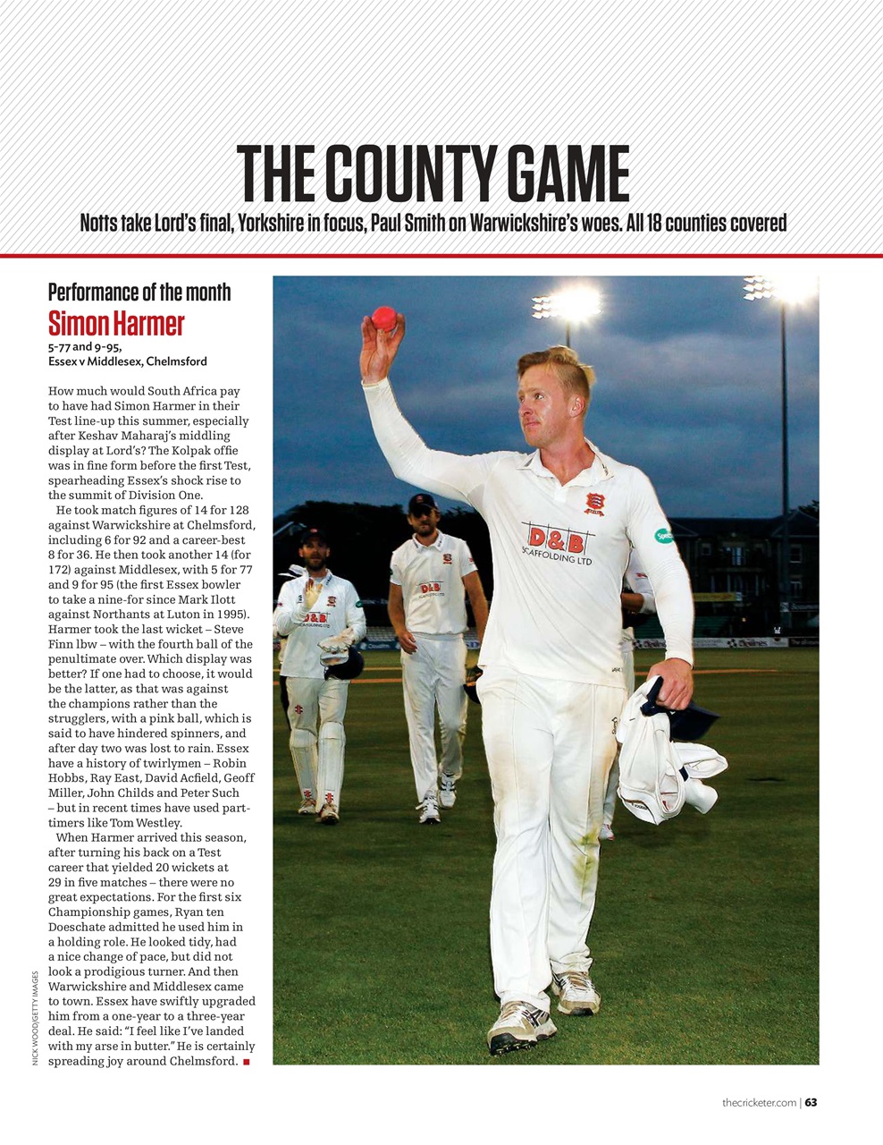 The Cricketer Magazine Preview Pages