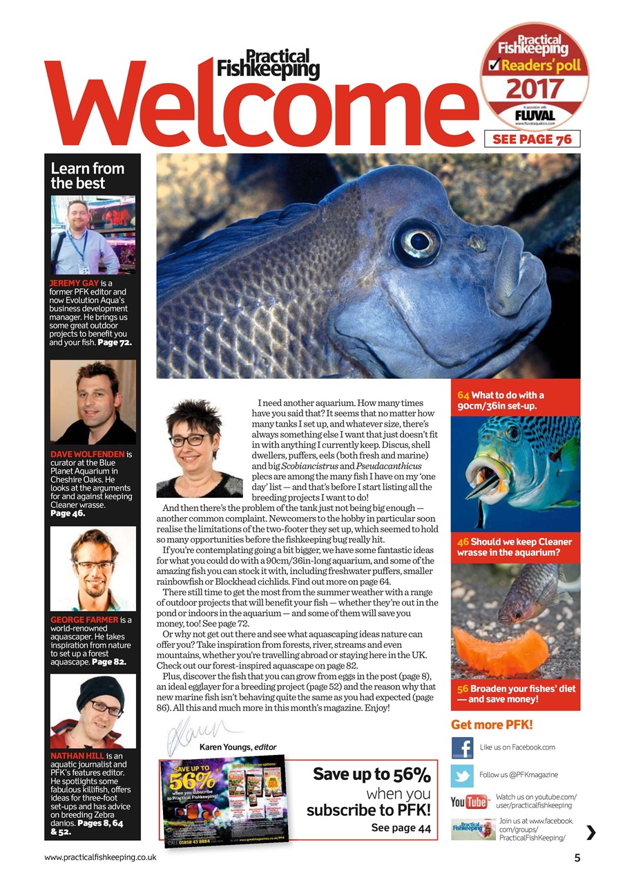 Practical Fishkeeping Preview Pages