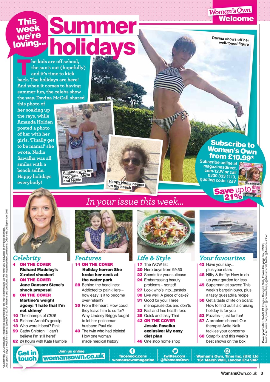 Woman's Own Preview Pages