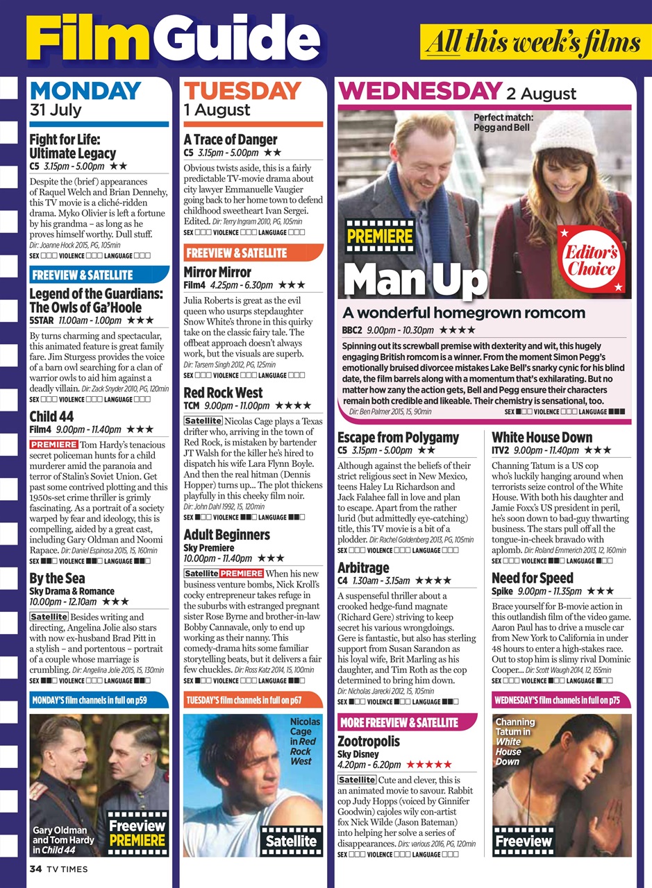 TV Times Preview Pages