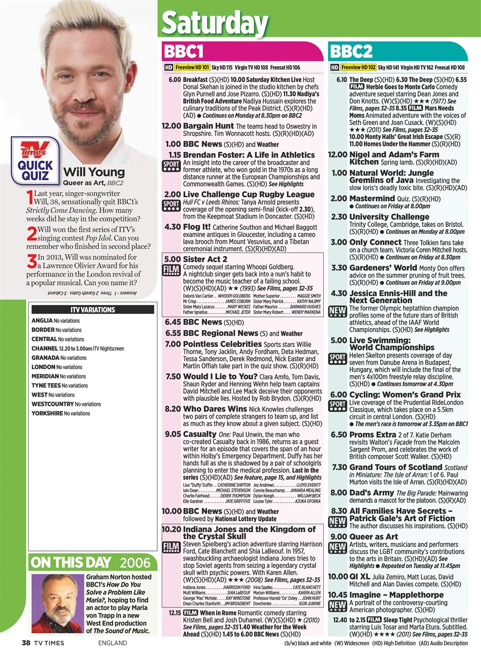 TV Times Preview Pages