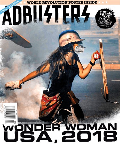 Adbusters issue AB 133: Wonder Woman USA, 2018
