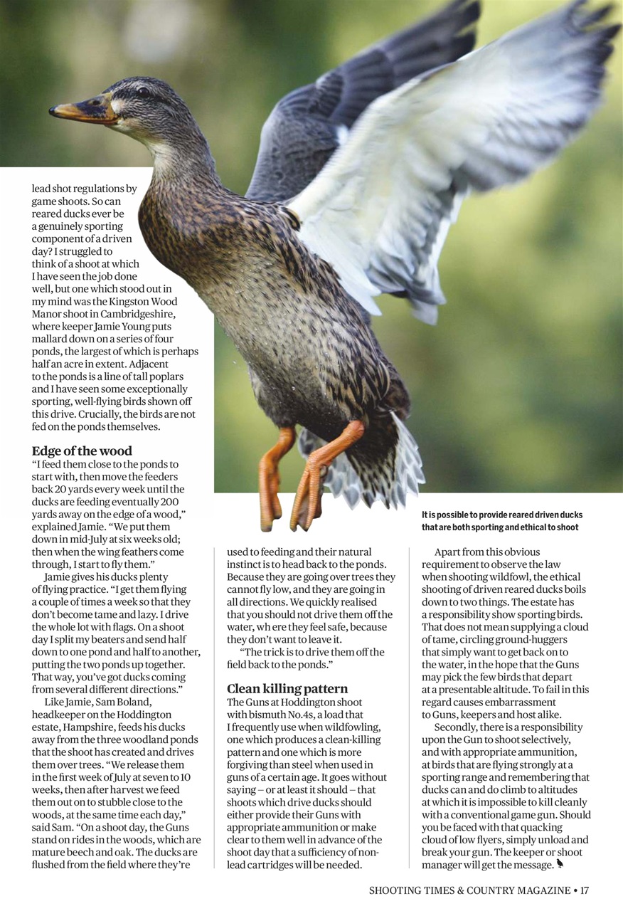 Shooting Times & Country Preview Pages