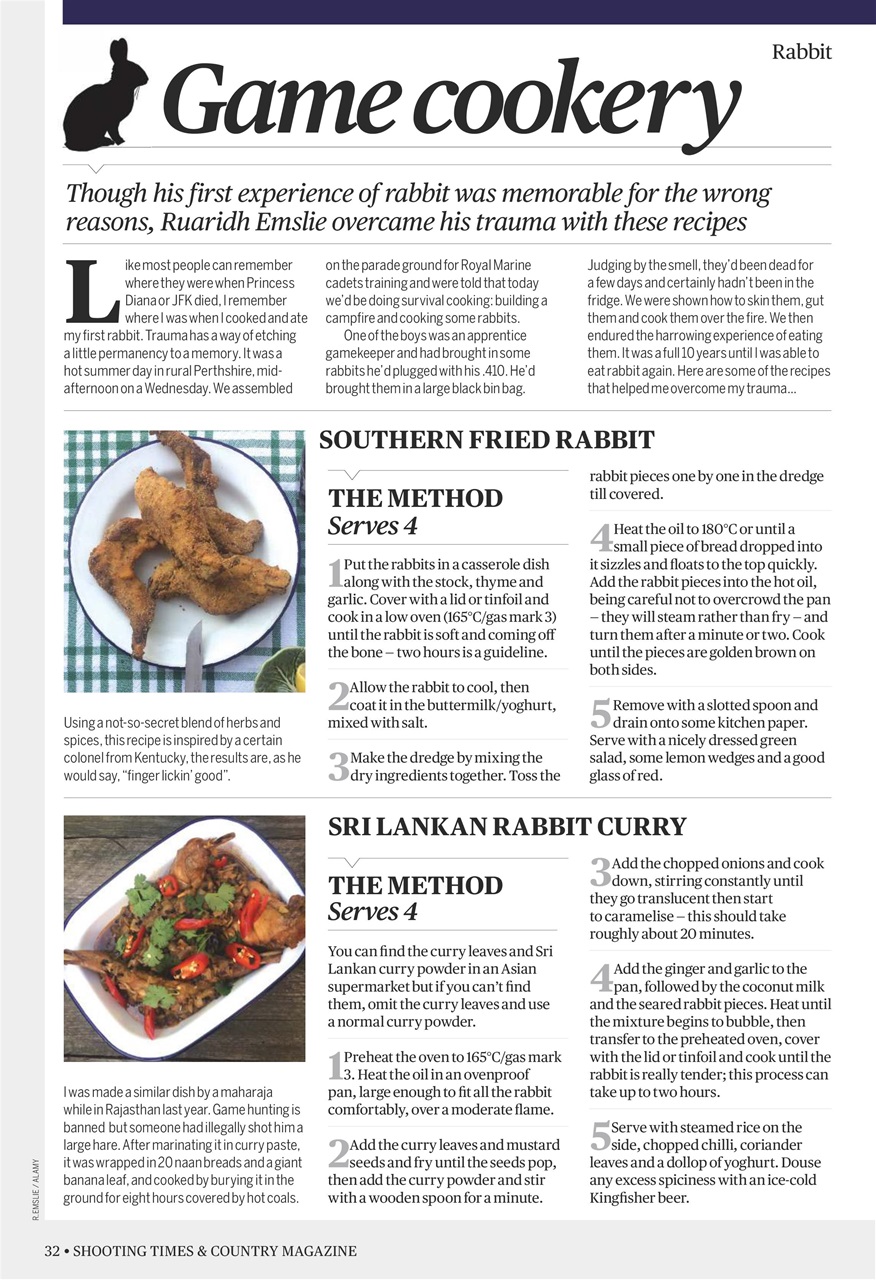 Shooting Times & Country Preview Pages