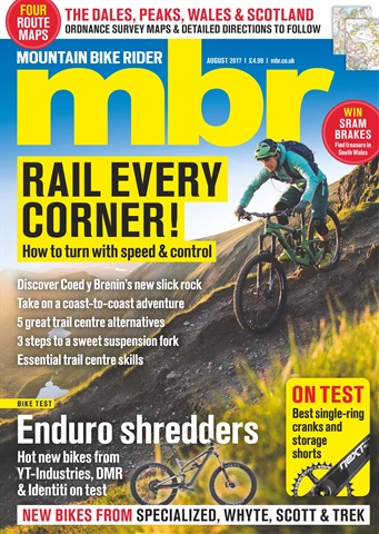 Mountain Bike Rider issue August 2017