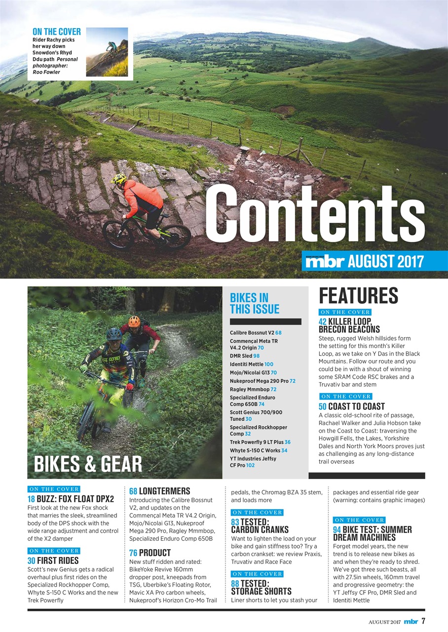 Mountain Bike Rider Preview Pages