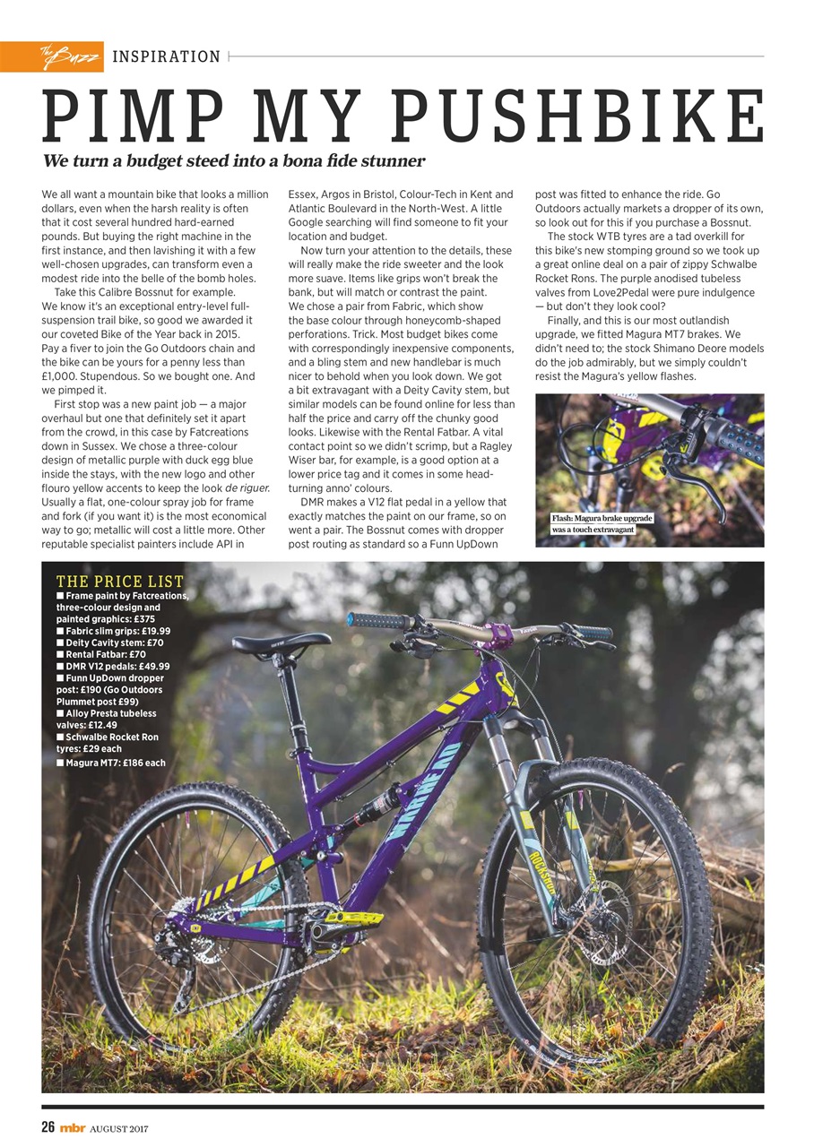 Mountain Bike Rider Preview Pages
