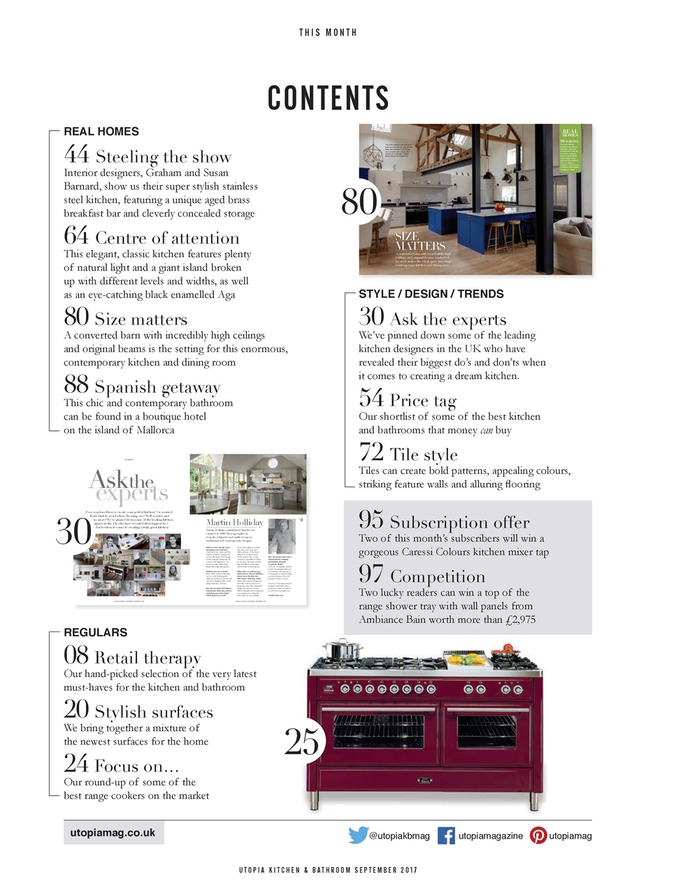 Utopia Kitchen & Bathroom Preview Pages