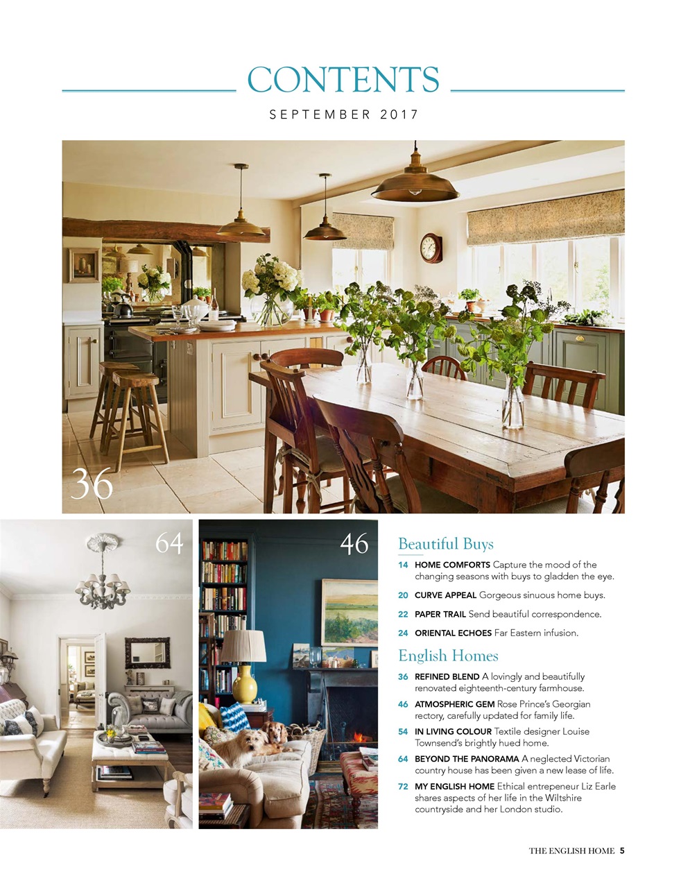 The English Home Preview Pages