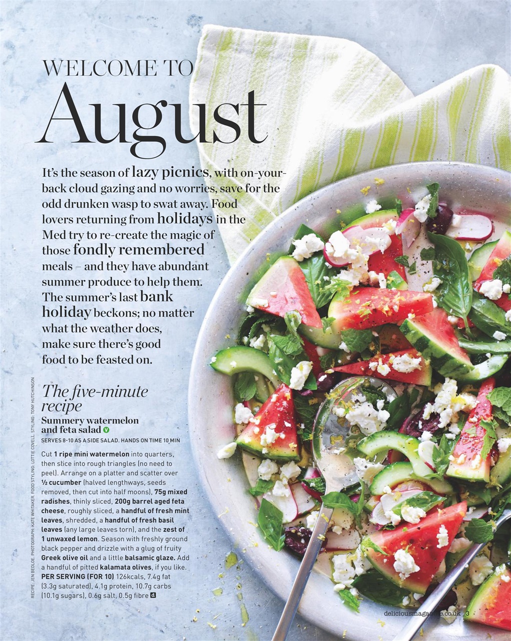 delicious. Magazine Preview Pages