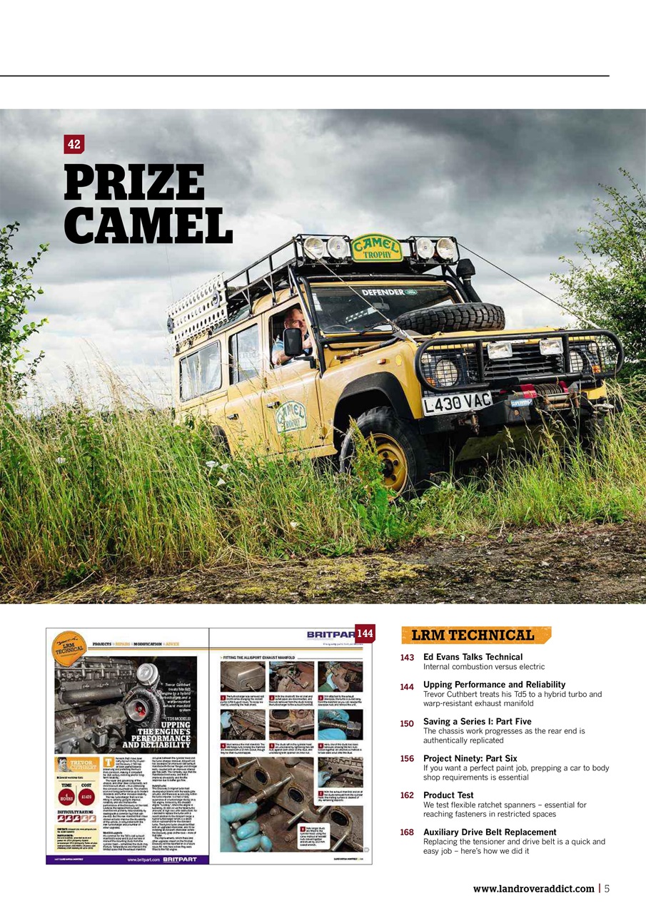 Land Rover Monthly Preview Pages