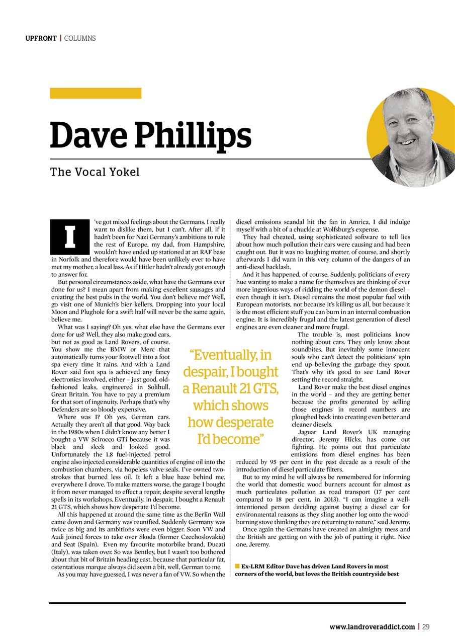 Land Rover Monthly Preview Pages