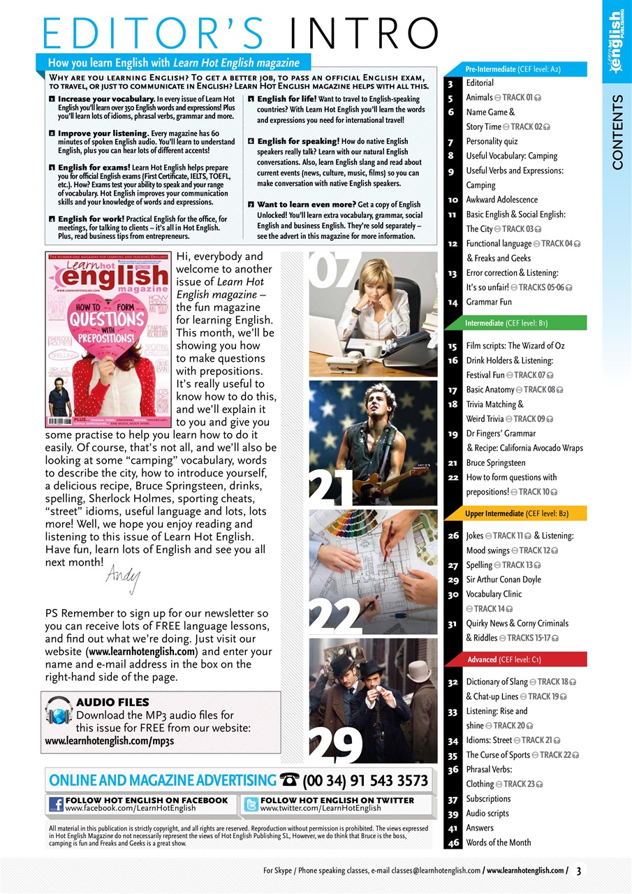 Learn Hot English Preview Pages