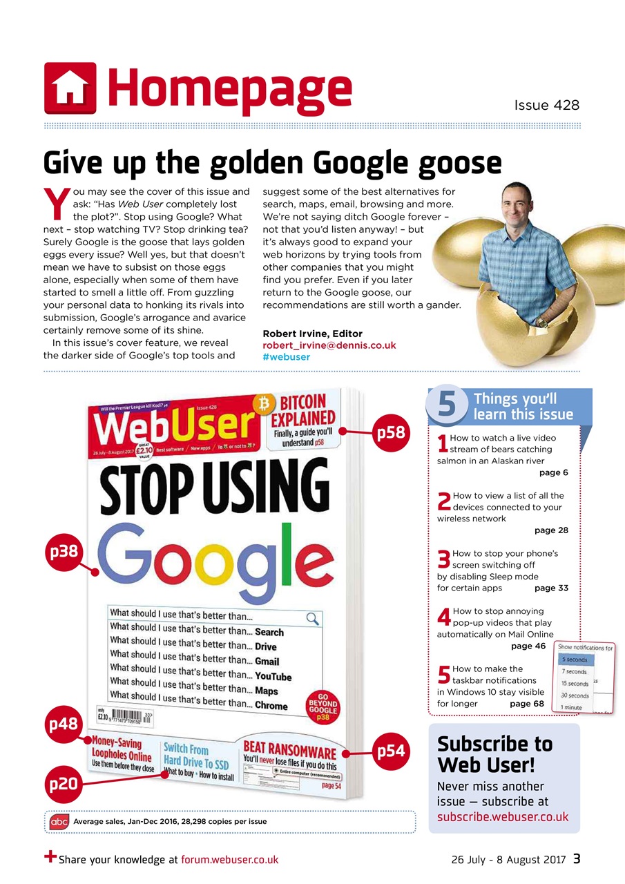 Webuser Preview Pages