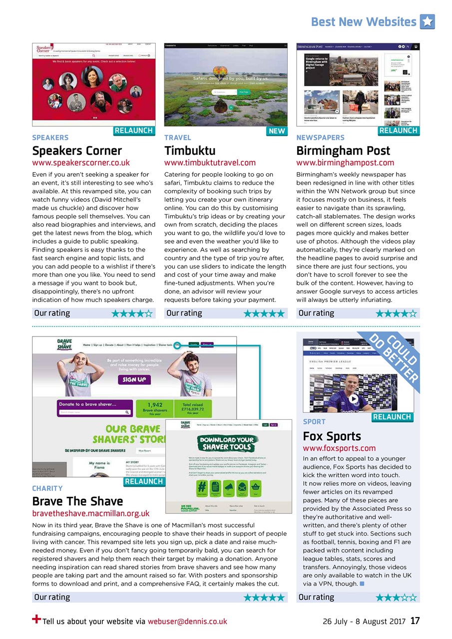 Webuser Preview Pages