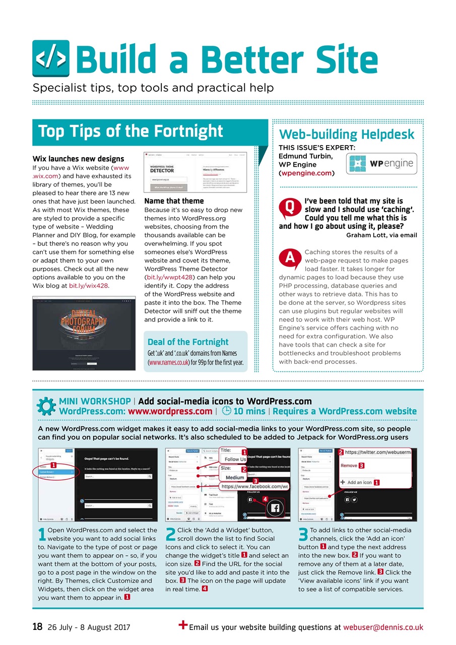 Webuser Preview Pages