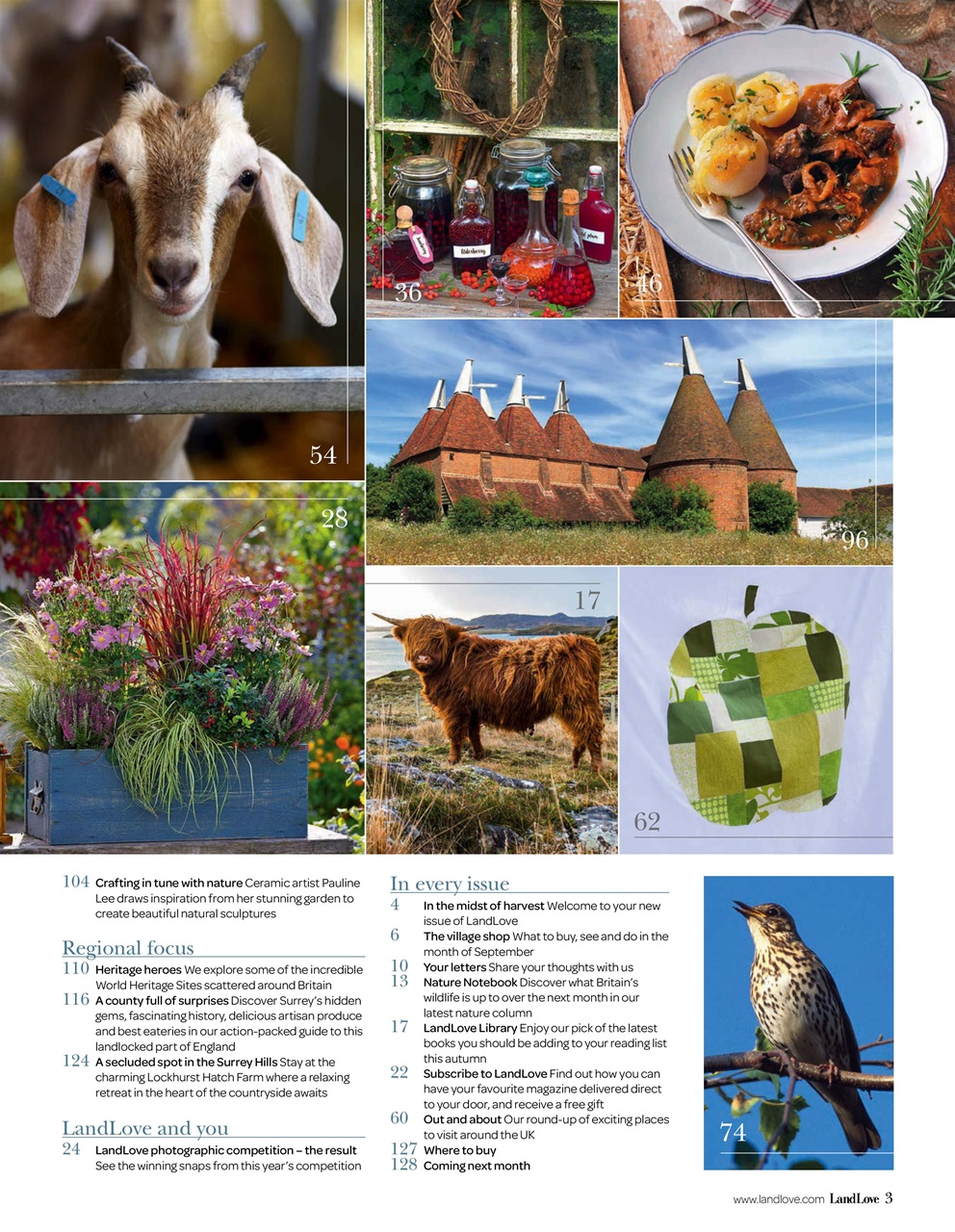 LandLove Magazine Preview Pages