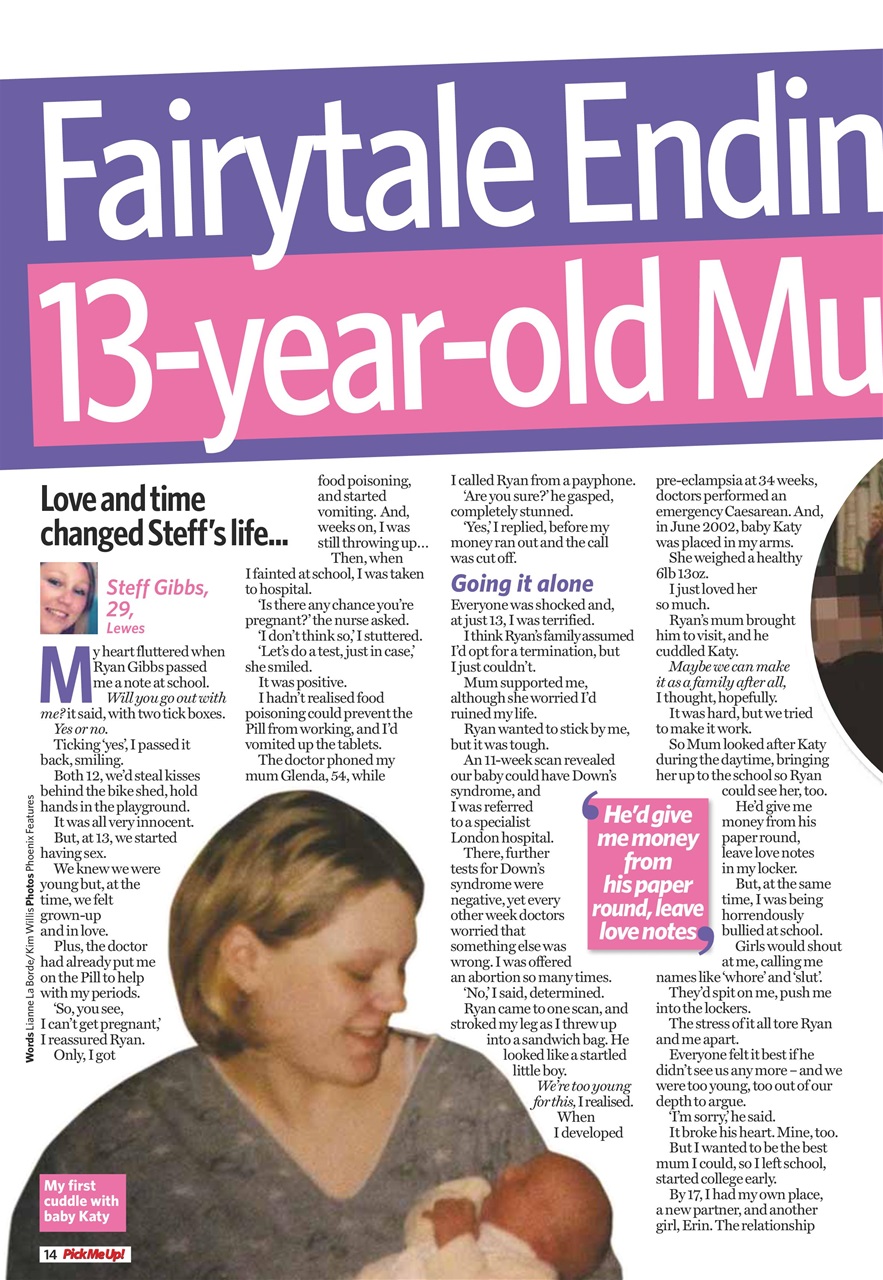 Pick Me Up Preview Pages