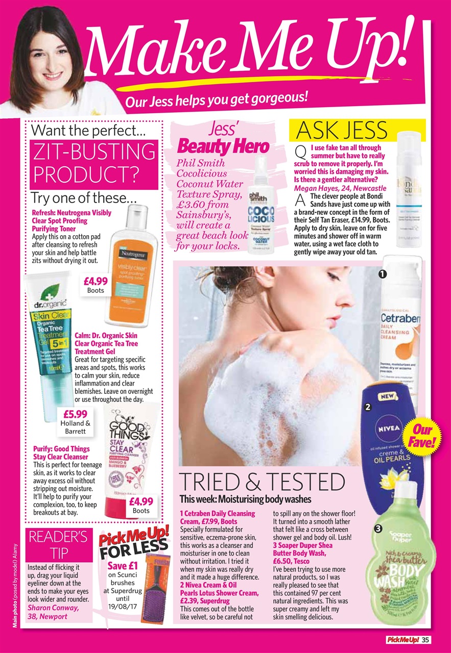 Pick Me Up Preview Pages