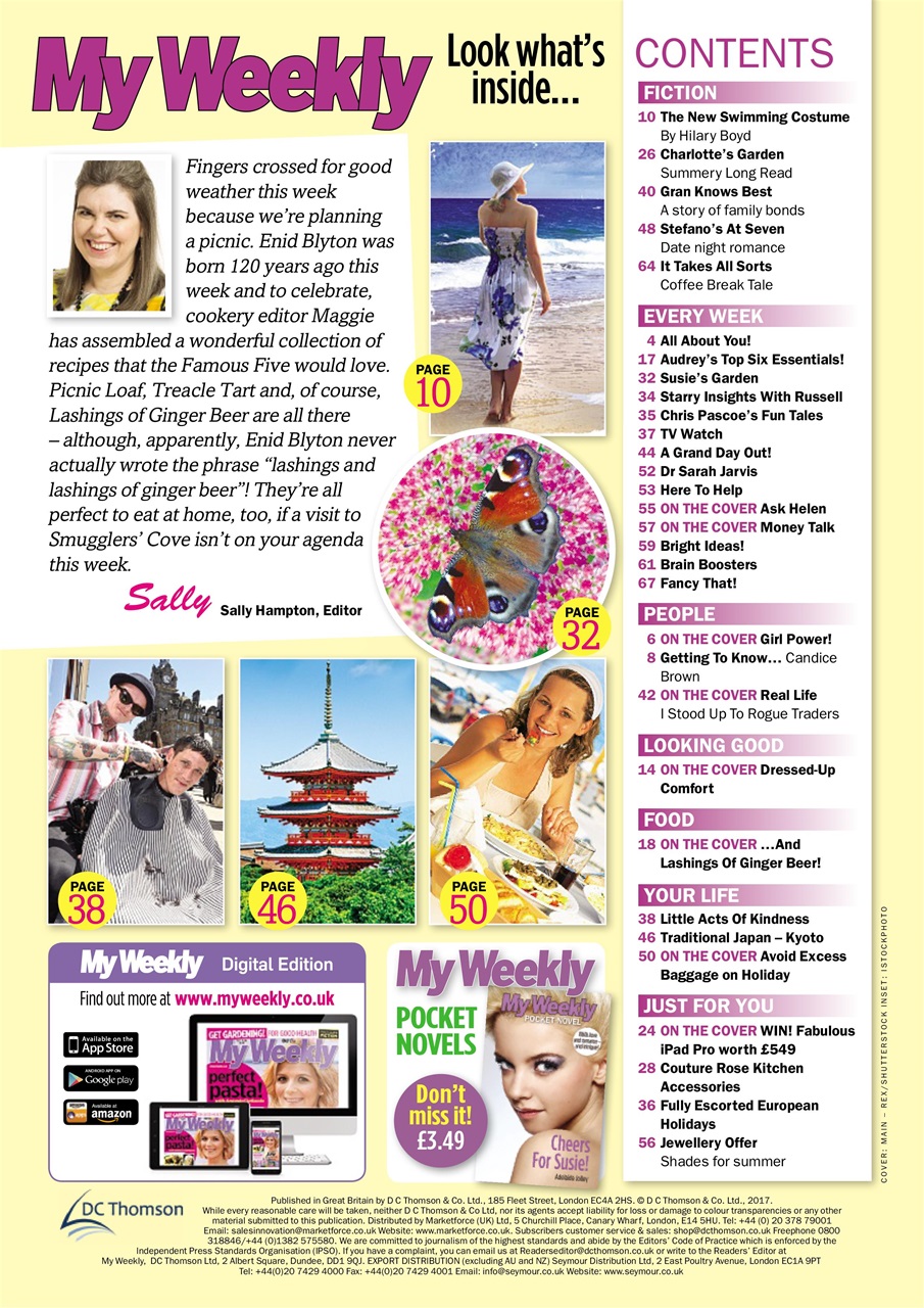 My Weekly Preview Pages