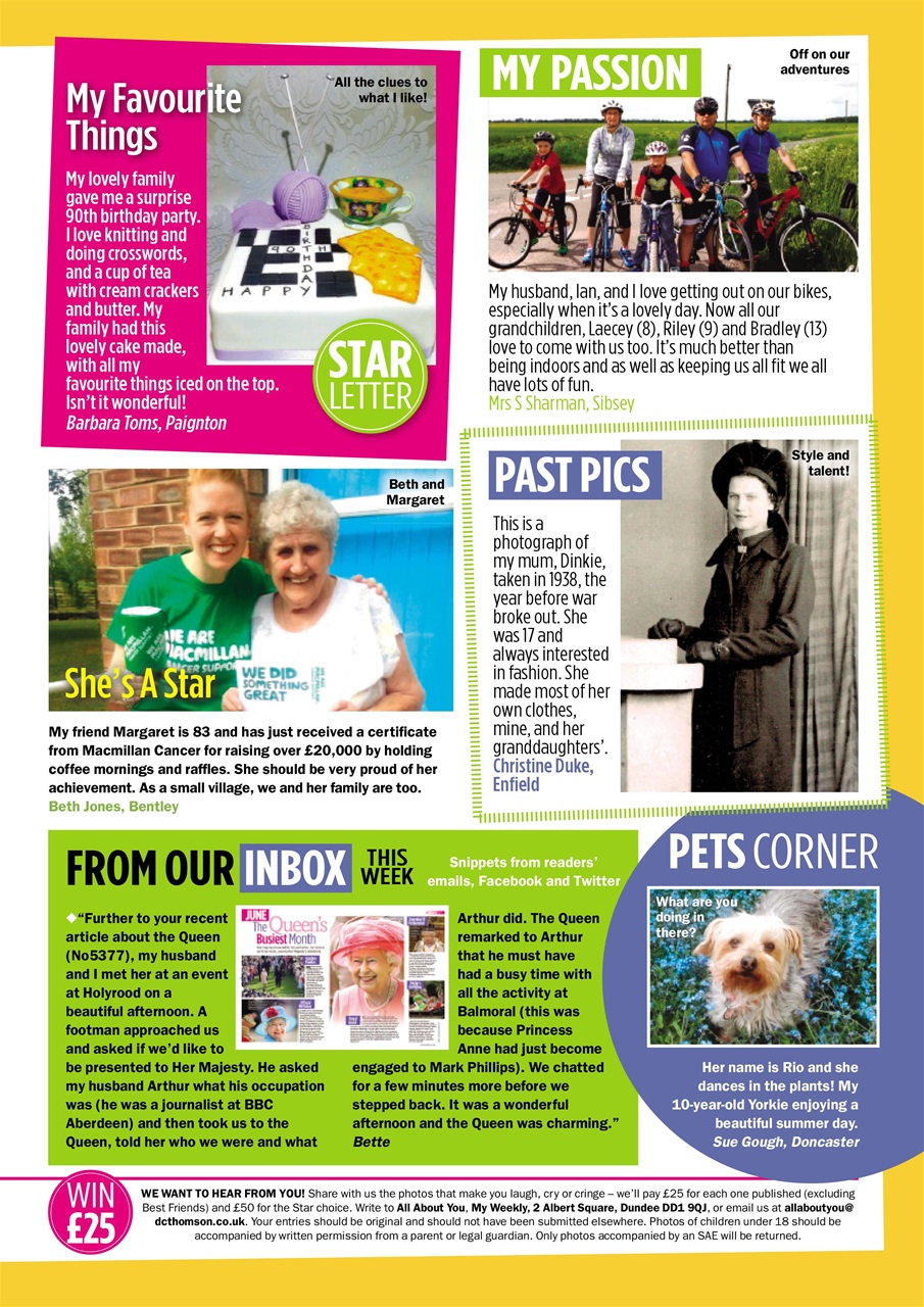 My Weekly Preview Pages