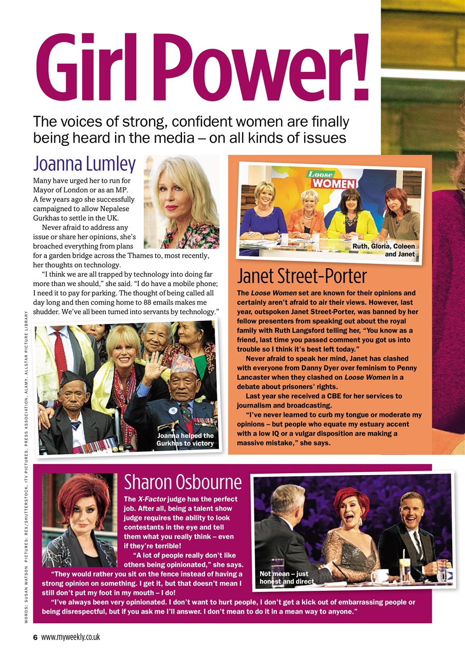 My Weekly Preview Pages