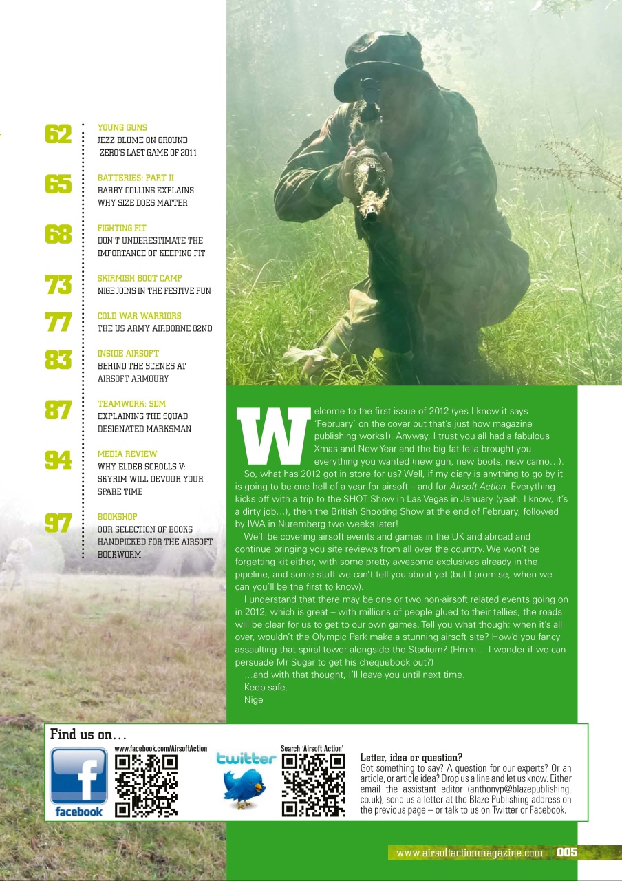 Airsoft Action Preview Pages