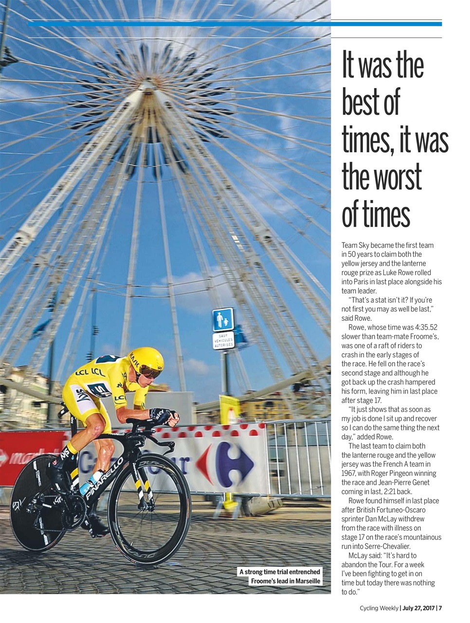 Cycling Weekly Preview Pages