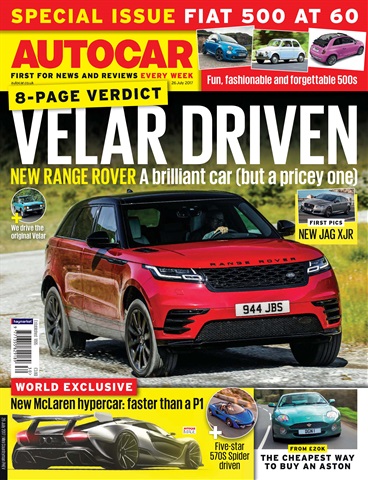 Autocar issue 26th July 2017