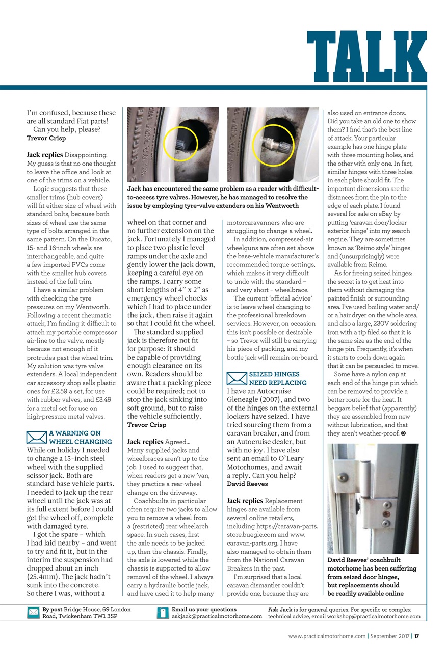 Practical Motorhome Preview Pages