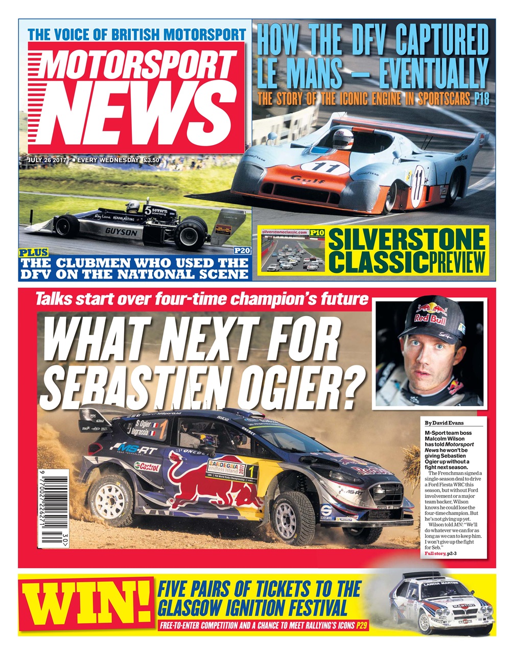 Motorsport News Preview Pages