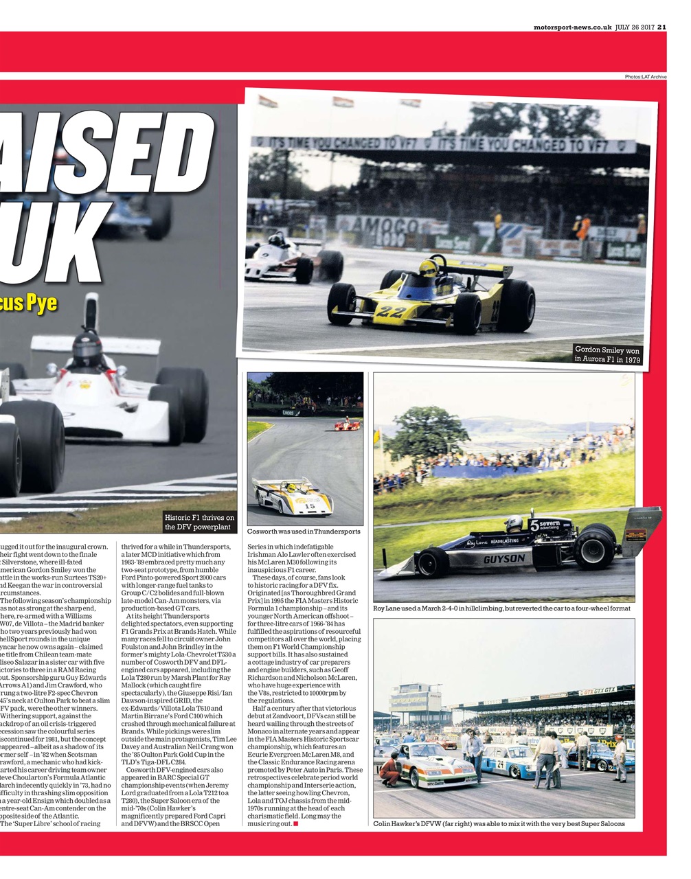 Motorsport News Preview Pages